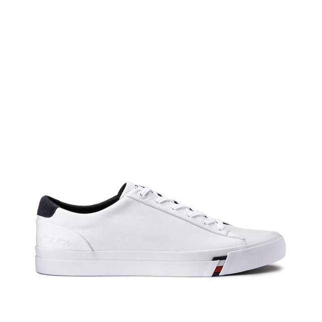 Corporate leather trainers white Tommy 