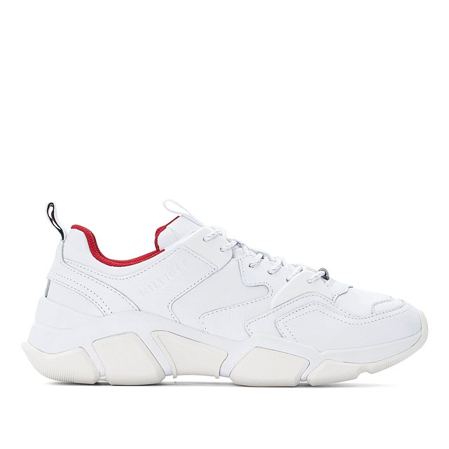 Billy leather trainers , white, Tommy 