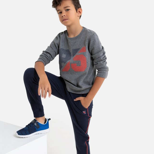 Conjunto de 2 peças, em moletão, 3-12 anos  LA REDOUTE COLLECTIONS image 0