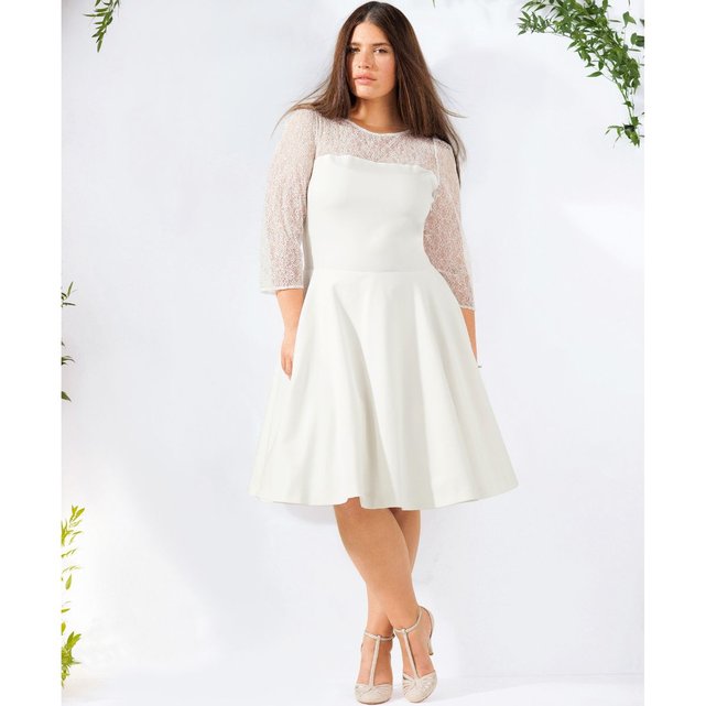robe de mariée la redoute robe courte de mari 233 e ivoire castaluna la redoute robe de mariée la redoute robe courte de mari 233 e ivoire castaluna la redoute