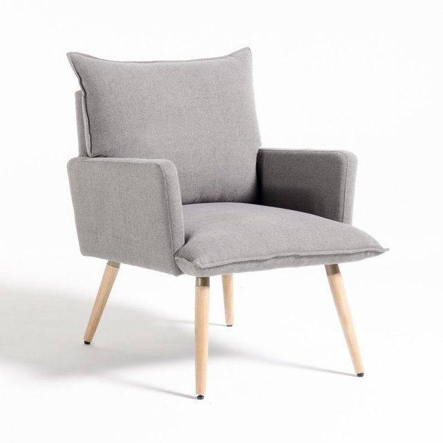Fauteuil oreiller kissen gris clair La Redoute Interieurs ...