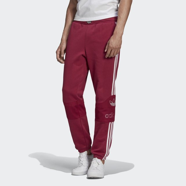 Pantalon de survêtement ts trefoil rouge Adidas Originals ...