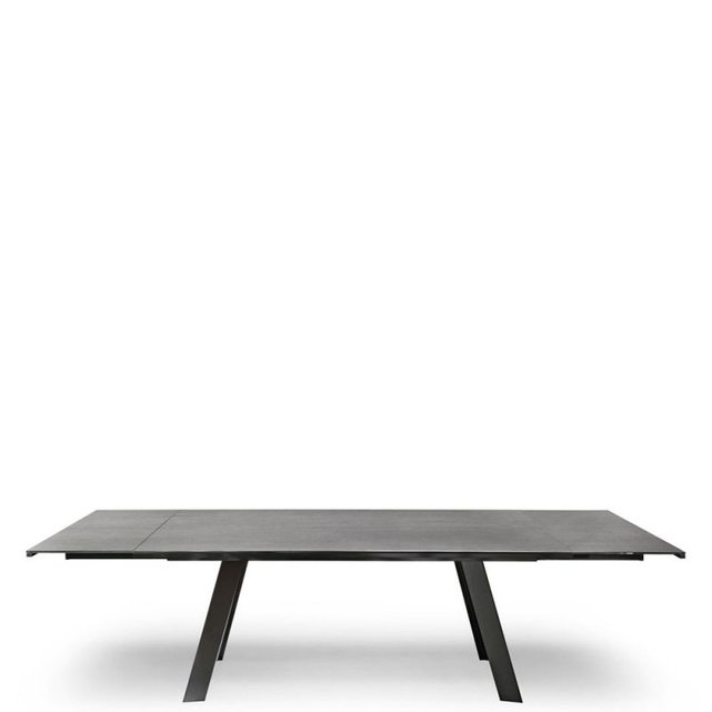 Alexander Table Extensible Ceramique De 2m A 3m Gris Anthracite Midj La Redoute