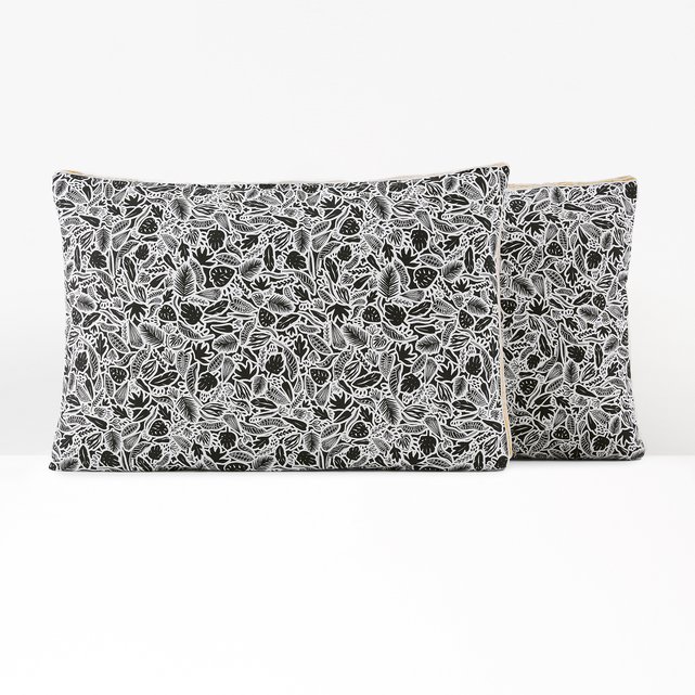 Palmolo pillowcase in washed cotton Palmeira pillowcase in percale cotton