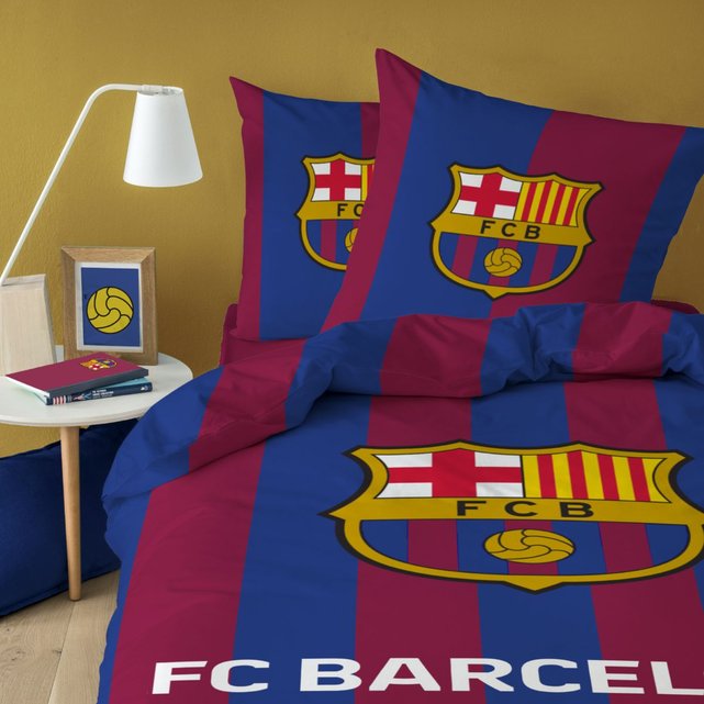 Housse De Couette Et Taie D'oreiller Fc Barcelone Housse De Couette Et Taie D'oreiller Fc Barcelone