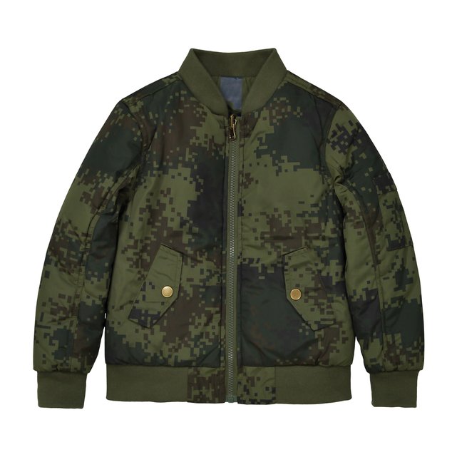 3-12 Years La Redoute Collections Big Boys Reversible Jacket