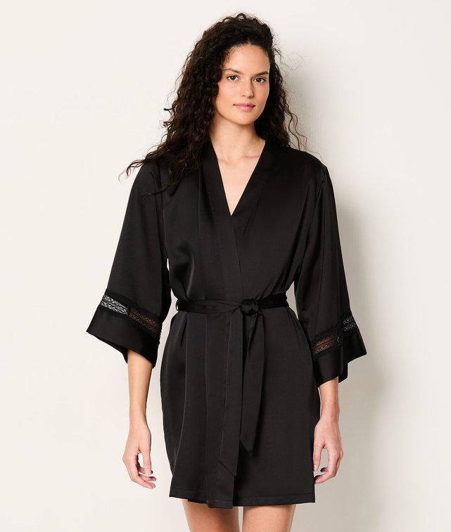peignoir femme polaire etam