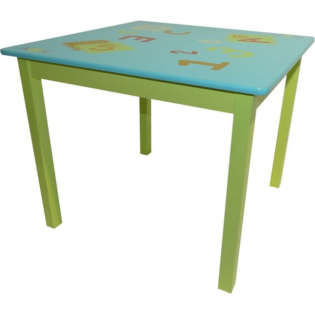 Table Pour Enfant Abc Multicolore Jardindeco La Redoute