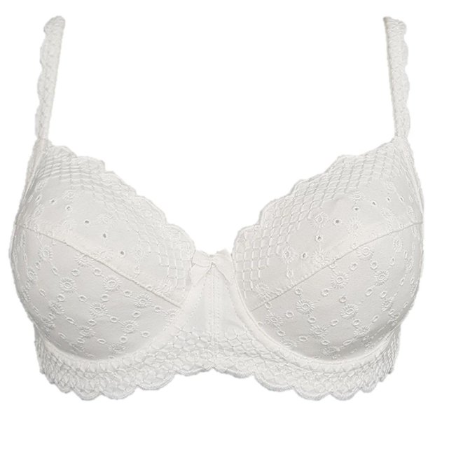 Soutien gorge broderie anglaise