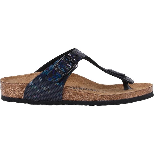 Sandales gizeh imitation cuir noir Birkenstock La Redoute