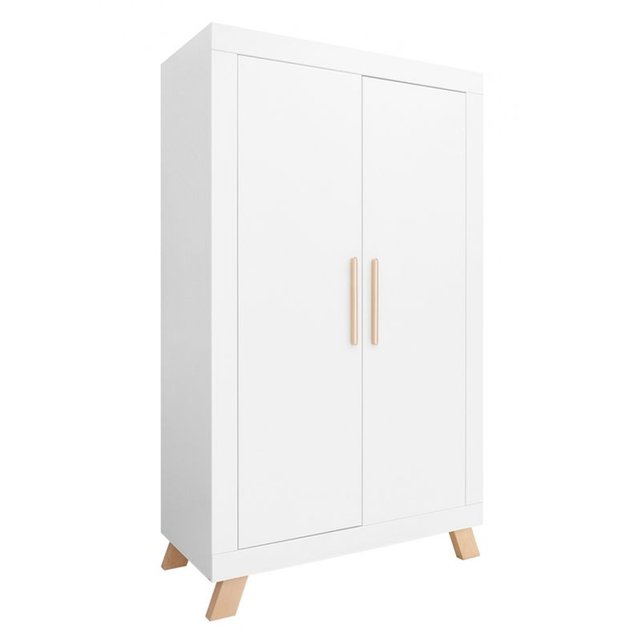 Armoire 2 Portes Lisa Blanc Bopita La Redoute