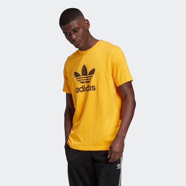 tee shirt adidas jaune