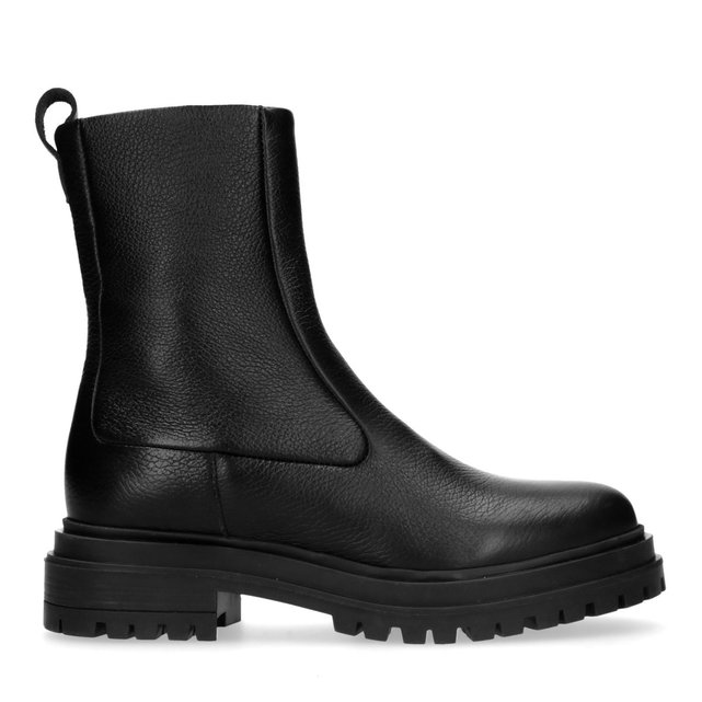 Boots nubuck noir femme Outlet