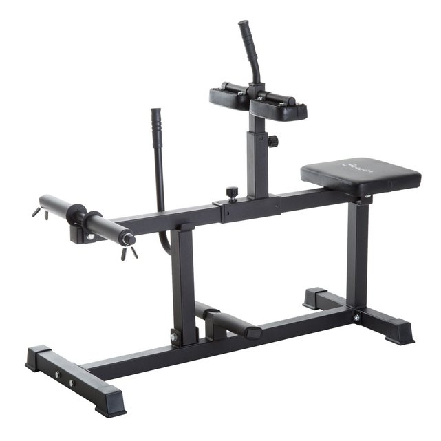 Banc De Musculation Reglable Acier Noir Noir Homcom La Redoute
