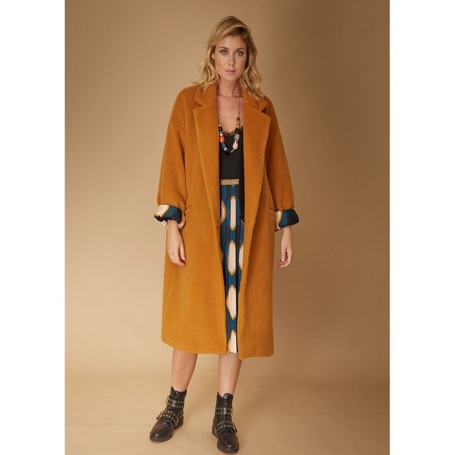 manteau moutarde