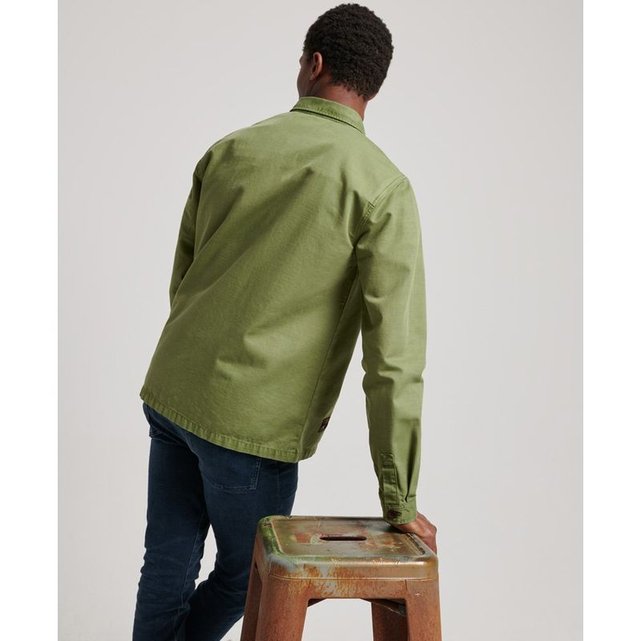 Chemise style militaire vert olive drab Superdry La Redoute
