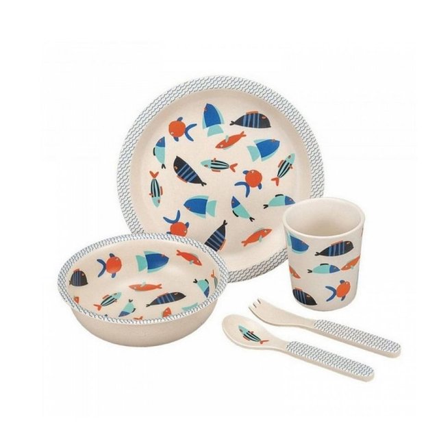 Bebe Et Puericulture Coffrets Repas Le Repas De Bebe Petit Jour Paris Coffret Cadeau 5 Pieces La Mer