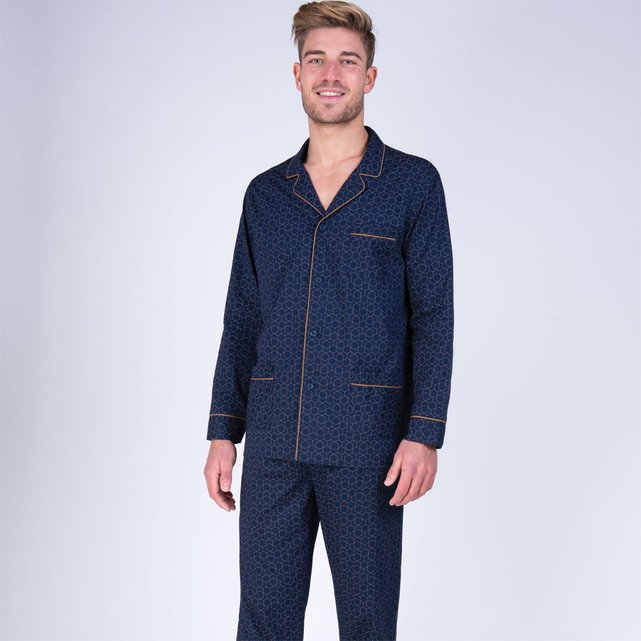 Pyjama long boutonné homme héritage Eminence | La Redoute