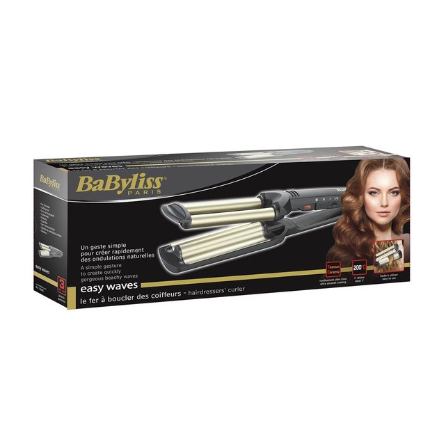Fer à boucler onduler easy waves c260e Babyliss Paris | La Redoute