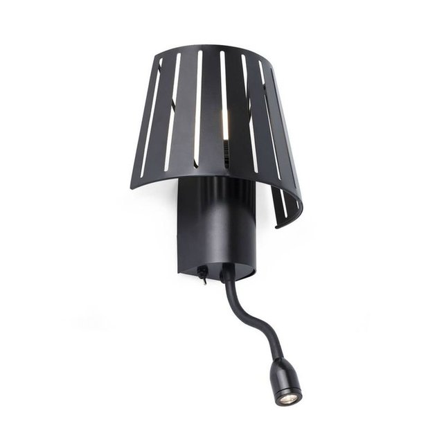 Mix Applique Murale Avec Liseuse Led Noir H45cm Noir Faro La Redoute