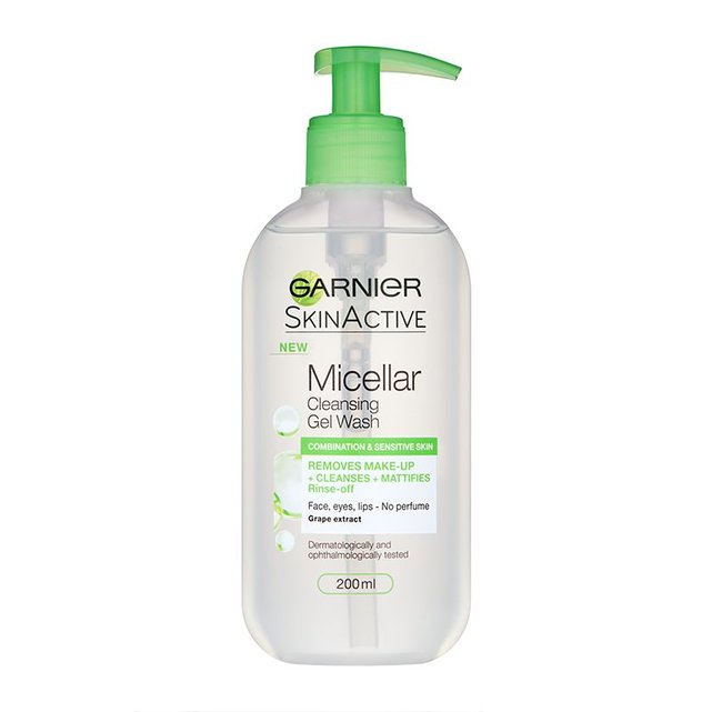 Skinactive Gel Nettoyant Micellaire Peau Mixtes Sensibles 200ml