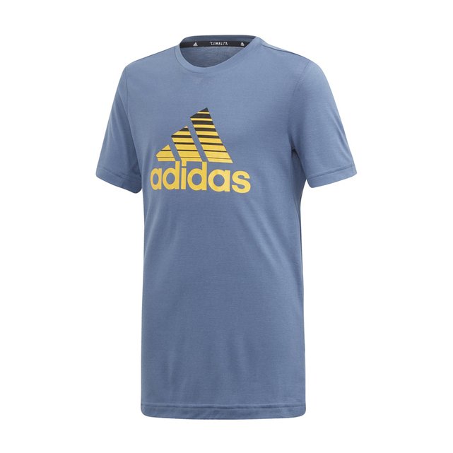 t shirt adidas bleu