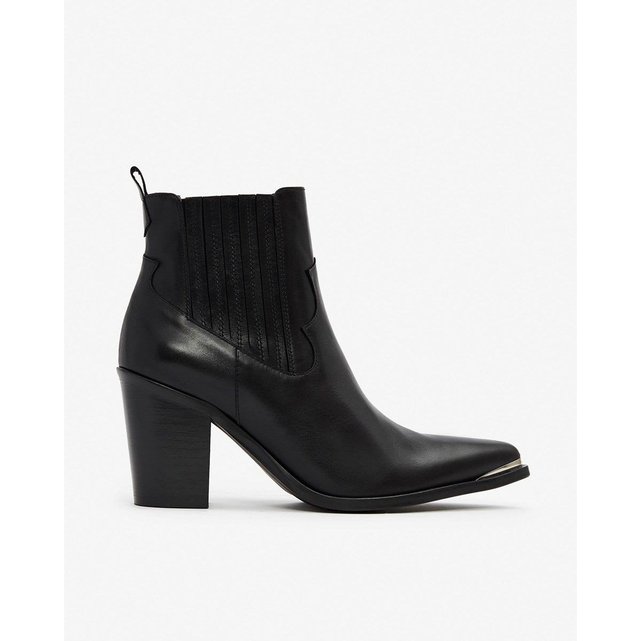 bottes san marina noires