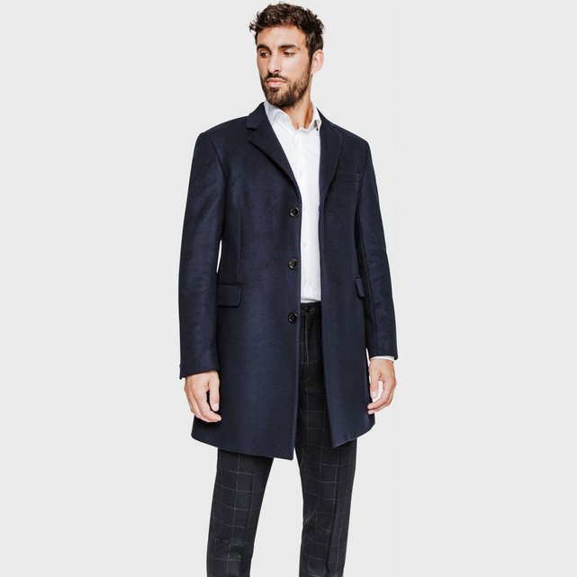 Manteau laine cachemire Arrow | La Redoute Manteau laine cachemire Arrow | La Redoute