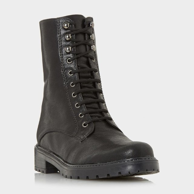 Bottes de travail à lacets - rayko Dune London La Redoute Bottes de travail à lacets - rayko Dune London La Redoute