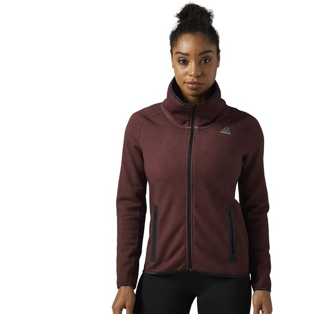 veste reebok marron