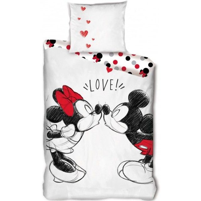 Parure De Lit Enfant Disney Gris Minnie Mouse La Redoute