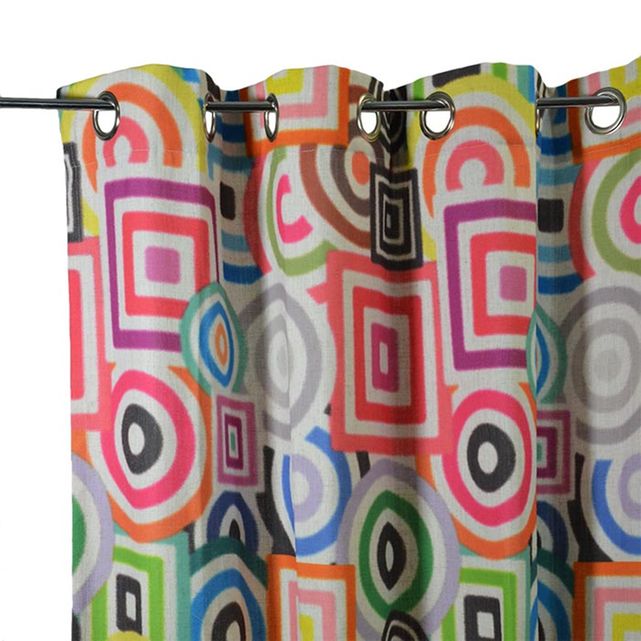 Rideau multicolore multicolore Home Maison | La Redoute Rideau multicolore multicolore Home Maison | La Redoute