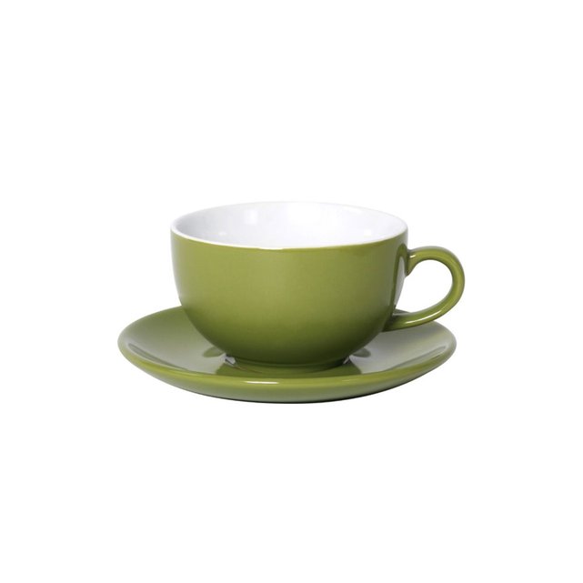 Tasse De Vert 6 Déjeuner En Lot Porcelaine À Slaco 32cl DHW29YEI