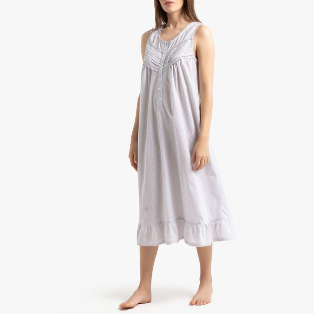 robe de nuit coton femme
