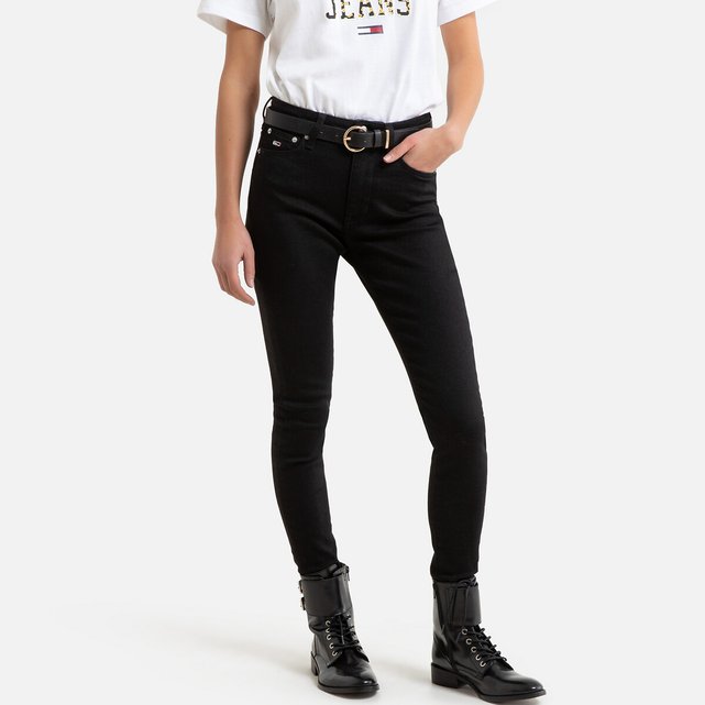 tommy jeans high rise super skinny