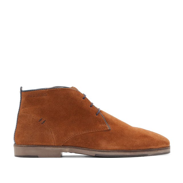 Boots cuir system cognac Redskins La Redoute Boots cuir system cognac Redskins La Redoute