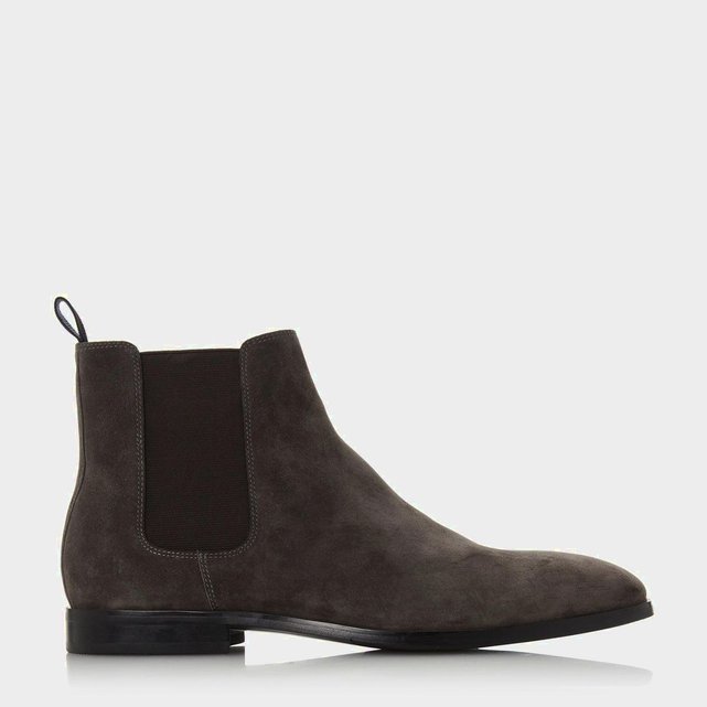 dune mandel chelsea boot