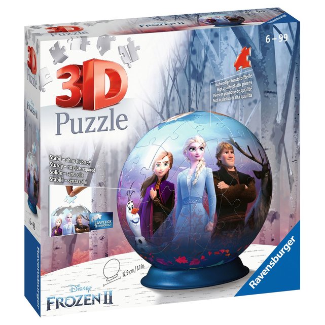 Puzzle 3d Rond 72 P Disney La Reine Des Neiges 2 Ravensburger La Redoute