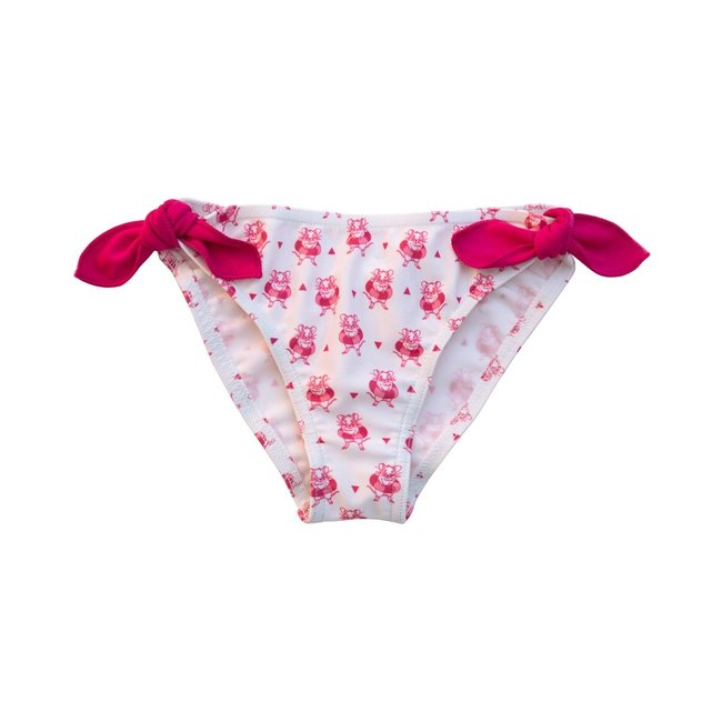 Maillot de bain fille les souris dansent blanc Happy Duck ...