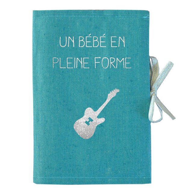 Protege Carnet De Sante Lin Enduit Un Bebe En Pleine Forme Guitare Les Griottes La Redoute