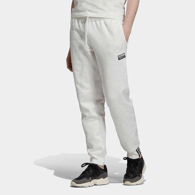 pantalon survetement adidas blanc