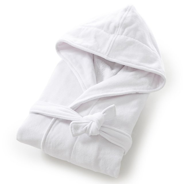A2Z 4 Kids 100% Cotton Black Hooded Bathrobe Terry Towel Dressing Gown  Unisex | eBay