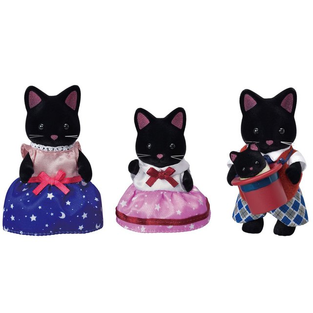 Famille chat tigre - sylvanian familles, figurines