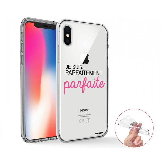 coque iphone x je suis parfaite coque iphone x je suis parfaite