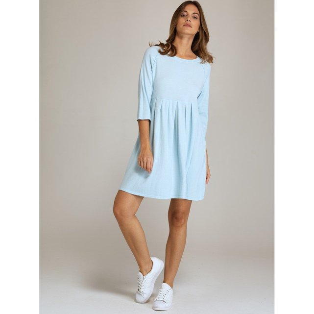  Robe  mi longue  manches  trois  quart  Artlove La Redoute