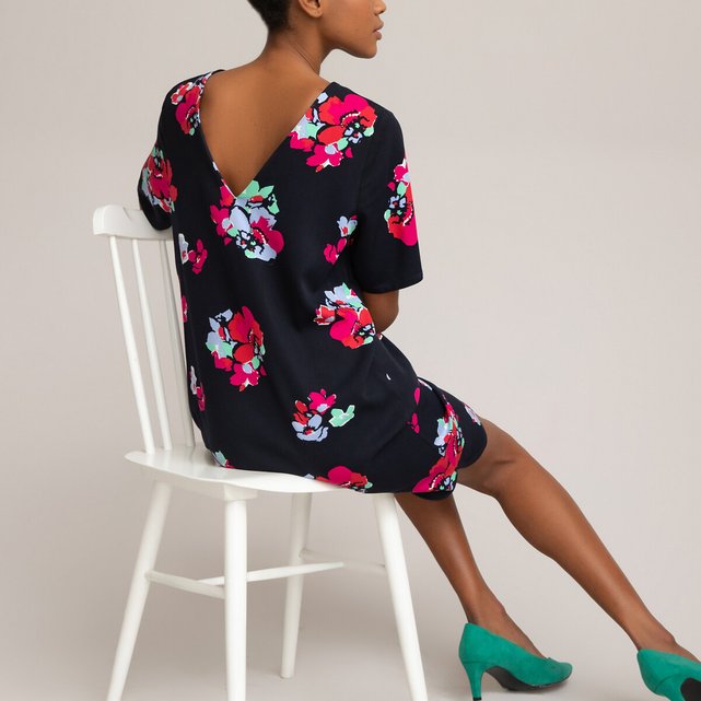 shift dresses with short sleeves