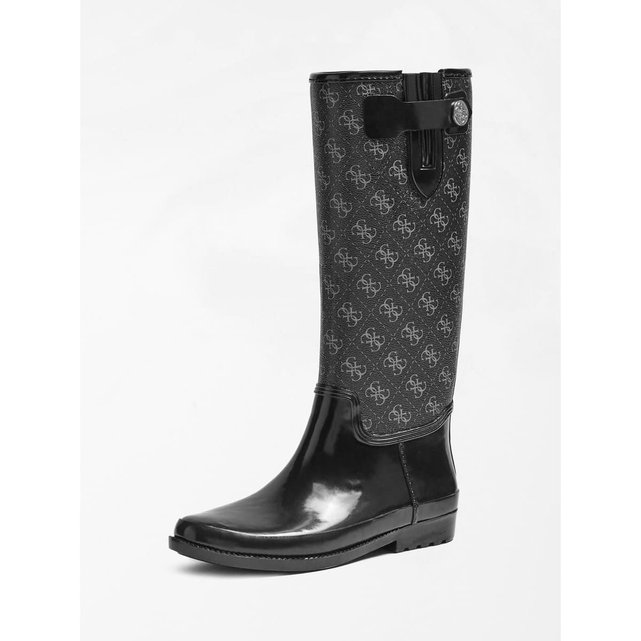 Bottes de pluie eberto imprime logo Guess | La Redoute