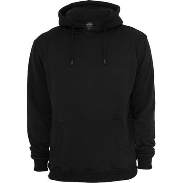 Sweat capuche molleton coupe regular noir Urban Classics ...