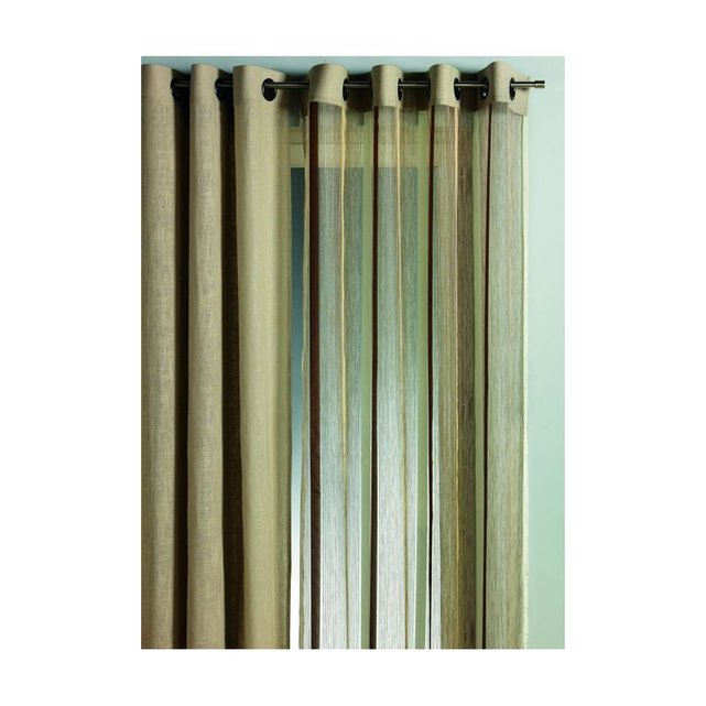 Rideau en organza rayures verticales Home Maison | La Redoute Rideau en organza rayures verticales Home Maison | La Redoute