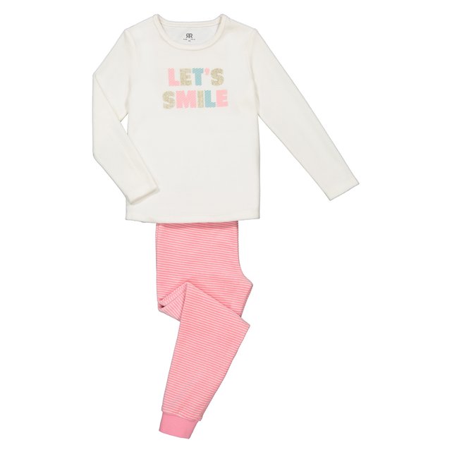 La Redoute Collections Big Girls Velour Pyjamas 3-12 Years